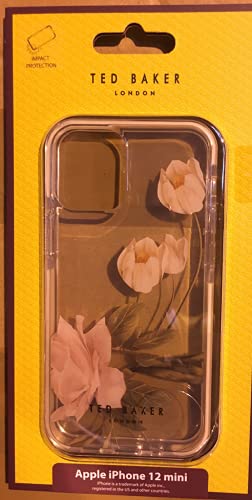 Ted Baker Emlliia Anti-Shock Case For Iphone 12 Mini (Not 12, Not 12 Pro, Not Pro Max) - Elderflower #TOP5