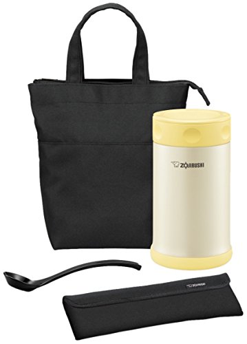 Zojirushi Stainless Steel Lunch Jar, 25-Ounce, Pearl Yellow