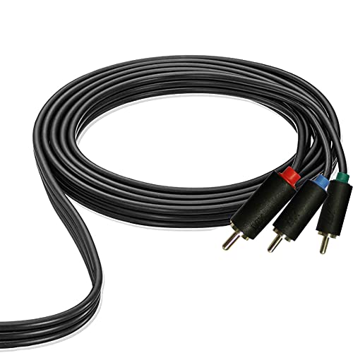 Image of MX RCA Cable 2RCA to 2RCA Stereo Audio Cable Gold Plated Adapter Dual Shielded for Home Theater Amplifier Hi-Fi System Car Sound Speaker PARENT (3 rca to 3 rca cable, 3 METER)