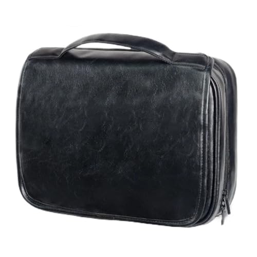 Trousse de toilette cuir synthétique homme voyage d'affaires