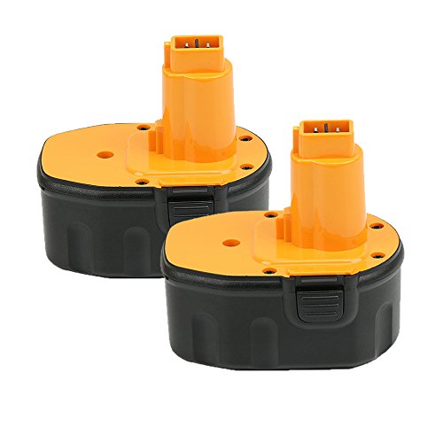 POWERGIANT 2PCS 14.4V 3.0Ah Ni-MH Batterie pour Dewalt DE9091 DE9502 DE9094 DE9031 DC9091 DC9094 DW9091 DW9094