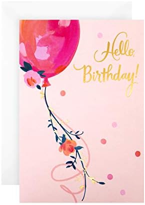 Birthday Card for Friend from Hallmark - Contemporary Embossed Text Design