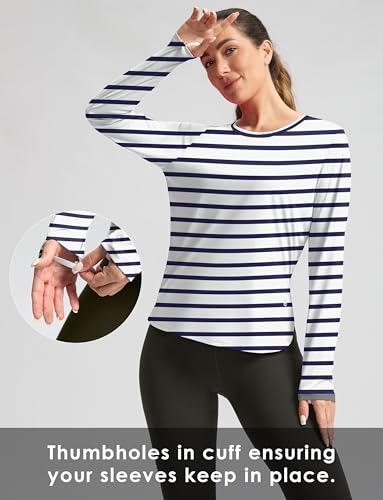 Image of Women's Sun Shirts UPF 50+ Long Sleeve UV Protection Shirt Lightweight Quick Dry Workout Hiking Tops for Women