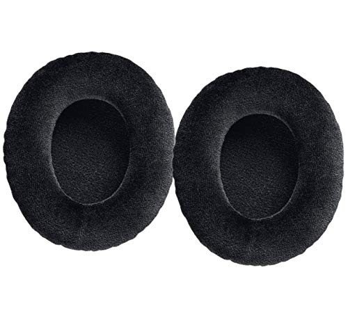 Velluto nero Shure Hpaec1840 Padiglioni Di Ricambio Per5 Le Cuffie Srh1840, 2 Pezzi
