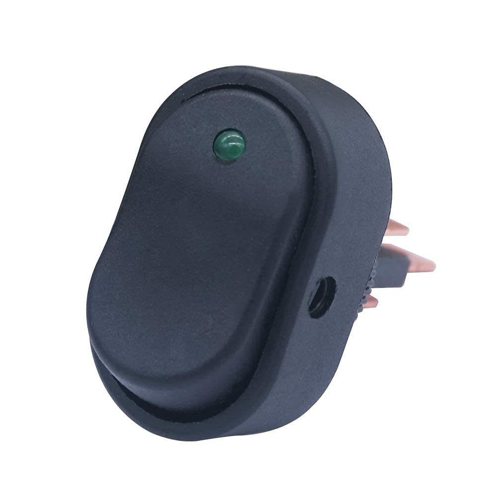 Interruttore a Bilanciere con LED 12mm 12V 20A SPST On/Off in ... - Alibaba