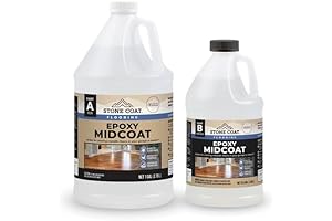 Stone Coat Metallic Wonder Marble Flooring Epoxy Midcoat (1.5 Gallon Kit)