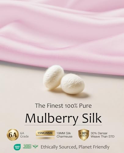Image of MANSPHIL 100% Real Mulberry Silk Pocket Square for Men, 11x11 Inch Solid Handkerchiefs, Multi Colors