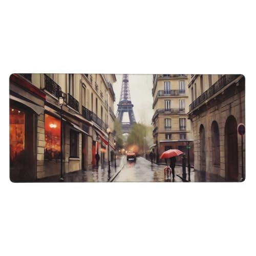 Large Desk Mat tapete para escritorio negro 89.9x39.9 cm