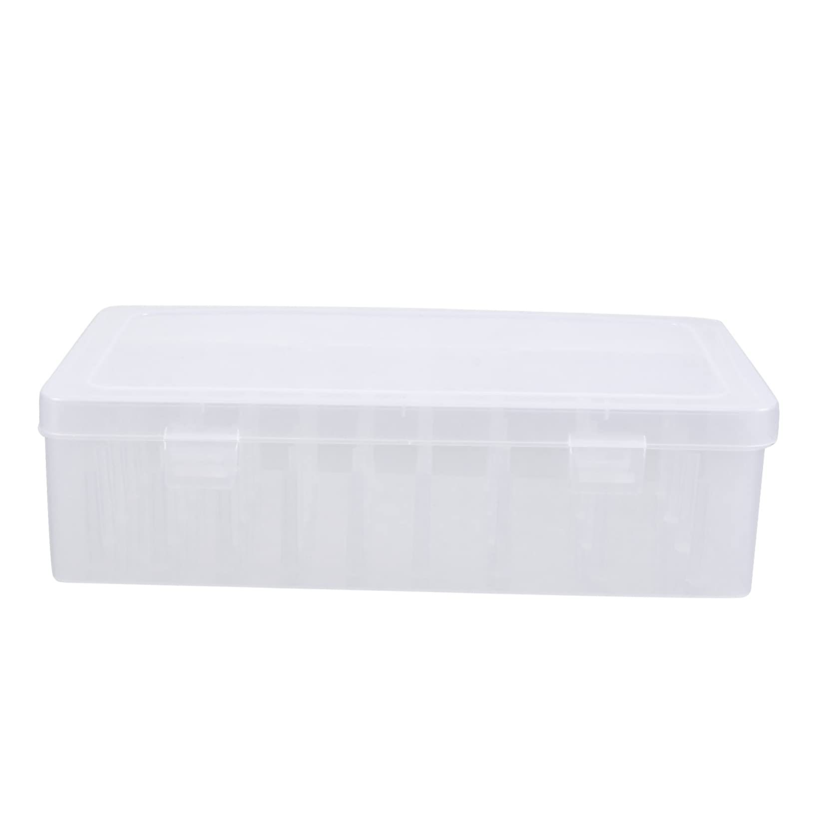 SEWACC 2pcs 42 Thread Storage Case Holder Box Large Sewing Thread Organizer 42 Cubby Slots for Spools