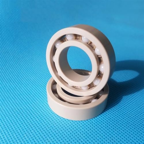 Roulements rigides à billes PEEK pour milieu acide et chaud modèle 6201 - 7
