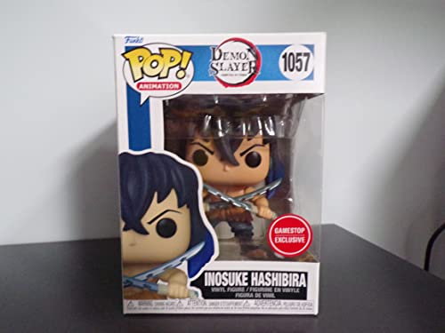 Funko Pop! Inosuke Hashibira Unmasked Exclusive Bundled With Pop Protector 1057