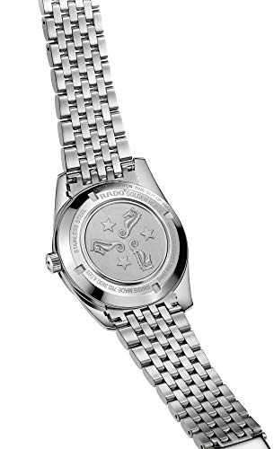 Rado Golden Horse Swiss Automatic Watch with Stainless Steel Strap, Silver, 21 (Model: R33930313), Green - Image 3