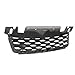 KARPAL Front Upper Bumper Mesh Grille Intake Grill Gloss Black LR098747 Compatible with 2018 2019 Land Rover Range Rover Sport L494