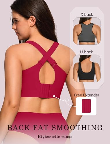 Image of OEAK Womens Wireless Jelly Bras Plus Size Support Push Up Comfortable Bra | no underwire,full coverage,for large breast,minimizer bra,seamless,tshirt bras,everyday bra