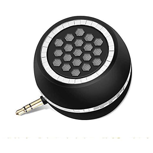 Mini Portable Speaker Compatible for iPhone/Android Phones/iPad Tablet/Computer/iPod, Yuiphint 3W Mobile Phone Speaker Line-in Speaker with Clear Bass 3.5mm Aux Audio Interface