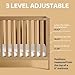 HARPPA Grevia 5 in 1 Convertible Crib, 3 Adjustable Heights, Converts to Toddler Bed, Daybed, Sofa and Full-Size Bed, Fits Standard Baby Crib Mattress, Natural