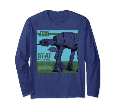 Star Wars Vintage AT-AT Scale Model Kit Manche Longue