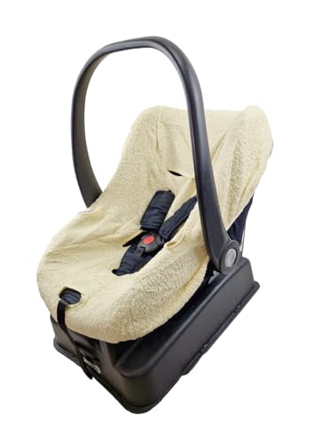 Bubabù Babyschale aus Frottee cremeweiß