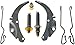 Dorman HW2323 Rear Drum Brake Hardware Kit Compatible with Select Chevrolet/Dodge/GMC Models