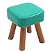 DYPXG Taburete otomano para pies,reposapiés,taburetes de Cuero,Zapatos creativos de Madera Maciza,Taburete cambiante,Mesa de té,Taburete bajo,sofá,Taburete Cuadrado,Taburete pequeño para