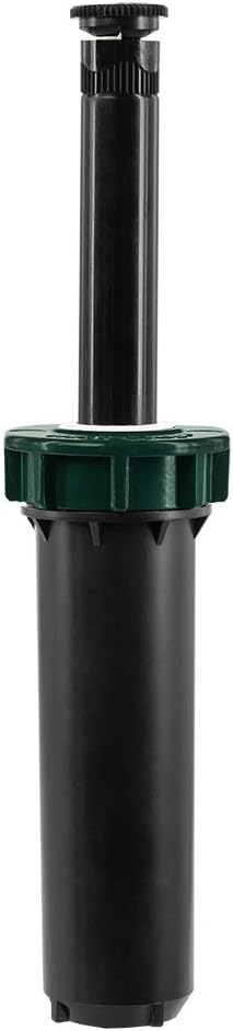 Orbit 54501 4" Professional Hard-Top Adjustable Pop-up Sprinkler, Black