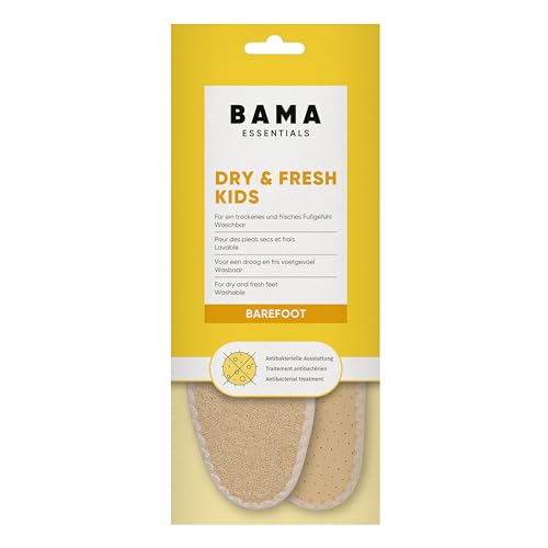 Bama Dry & Fresh Kids - Barfuß-Einlegesohlen - atmungsaktive...