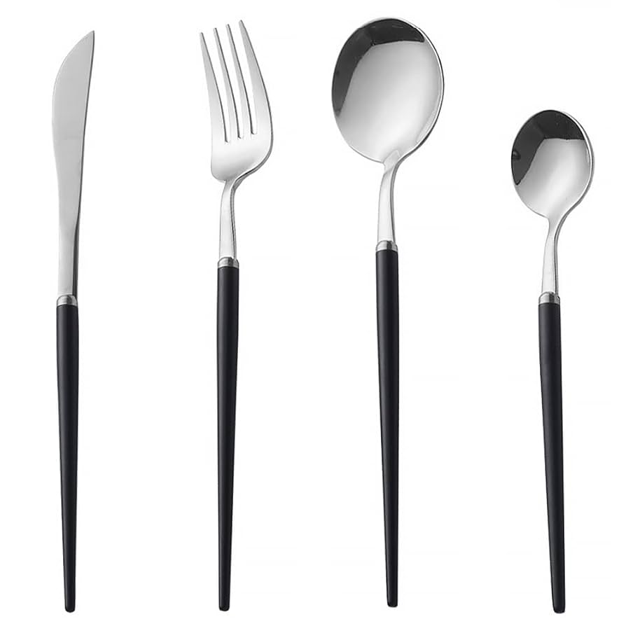 Amazon | VKING カトラリーセット 1人用 4点セット ステンレス