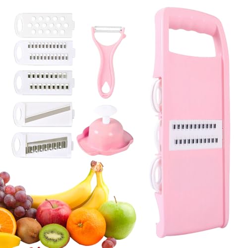 Tritatore Di Alimenti | Tritatore Ergonomico Sicuro e Antiscivolo,Tritaverdure Da Cucina - Per Patate Formaggio Carne Aglio Insalata Frutta Uova E La Cottura Del Pollo