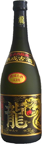 Amazon.co.jp: 泡盛 龍 熟成古酒43度 720ml (有)金武酒造 : 食品・飲料