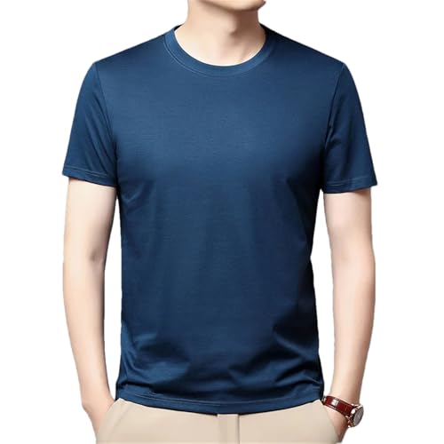 Spring Fashion Men's Round Neck Short Sleeve Tops Casual Comfortable Sports Large Size T-Shirt