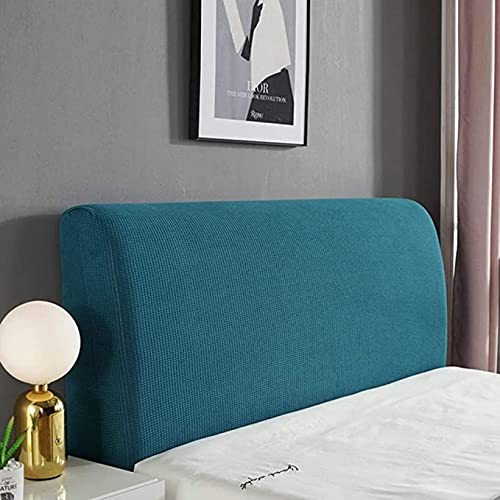 GENGING Funda para Cabecero De Cama De Color Sólido 120/150/180/200CM Cubierta De Cabecera Elástica Cover