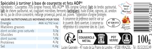 Délice De Courgette Et Feta Lucien Georgelin Le Pot De - vue 2