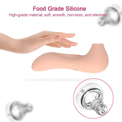 Btuty Vibrador Clitoriano, 10 Velocidades, Estimulador de Sucção