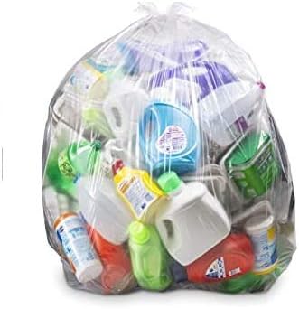 recycling bin liners clear
