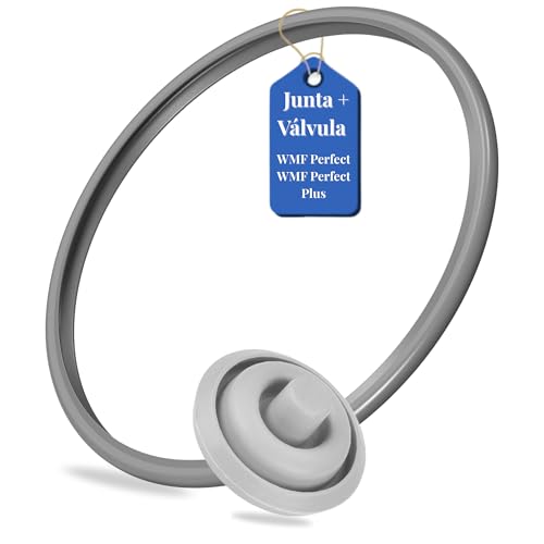 【Pack de 1 Y 2】 Junta de goma olla wmf Perfect y wmf Perfect Plus Ø22 + valvula wmf Perfect indicadora de cocción Ø3 | junta de goma olla express | repuesto compatible | apto para lavavajillas