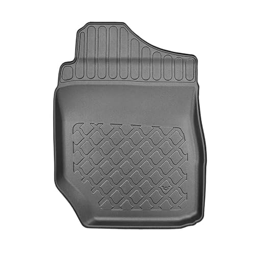 Mossa - TPE Fußmatten Auto kompatibel mit Suzuki Jimny II GJ SUV (10.2018- ) 2 Sitze; auch für die Pro-Version; mit Schaltgetriebe - schwarz Automatten Autoteppiche - G