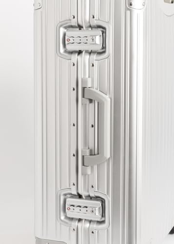 CREATE / Luggage Aluminium/Maleta rígida Aluminio / 45x25,7x66,5cm / Doble Cierre TSA, Ruedas multidireccionales, Organizador Interior, Impermeable, Mango telescópico - imagen 8