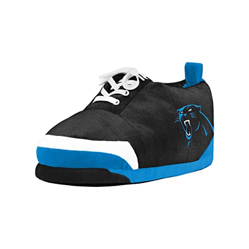 Image of FOCO Mens NFL Team Logo Plush Oversized Sneaker Slippers