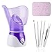 Produktbild Quimat Gesichtsdampfer, Home Spa Gesichtsdampfer Sauna Poren Cleanse Feuchtigkeits Befeuchter Fast Steam Sprayer