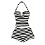 Black Striped