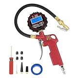FOVAL Digital Tire Inflator with Pressure Gauge 250 PSI Air Chuck Compressor...