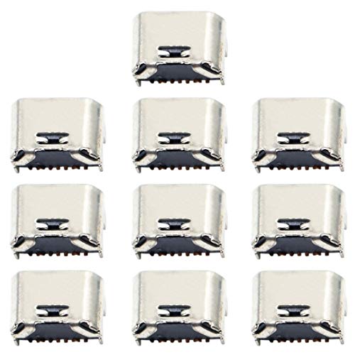 HONGYAN Single Tail Connector 10 PCS Charging Port Connector for Galaxy Core Prime G360 G361F Phone Accessories