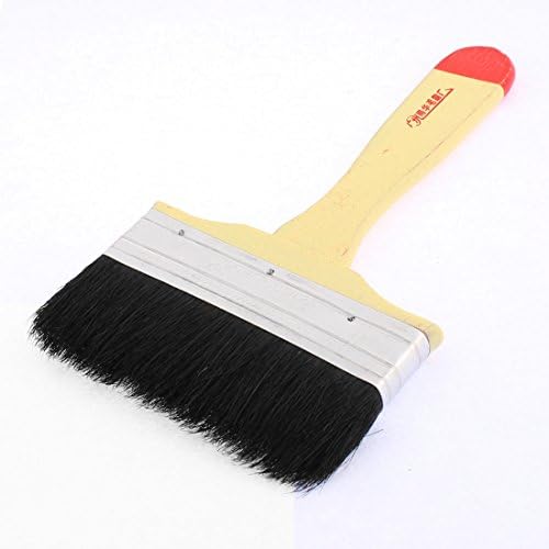 Aexit 5″ Width Painting Supplies & Wall Treatments Metal Ferrule Bent Head Bristle Oil Paint Paint Rollers Painter Brush