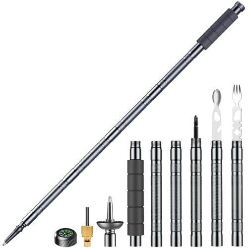 Goutime Wander-Trekkingstöcke, weicher Griff, Gesamtlänge 123...