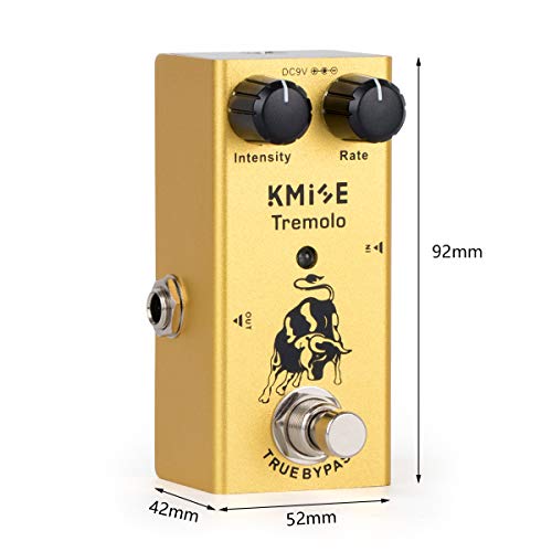 Guitare électrique Tremolo Effect Pedal Mini Single Type DC 9V True Bypass (Tremolo) - Les Beatles, Paul McCartney, John Lennon, RIngo Starr, George Harrison Guitare électrique Tremolo Effect Pedal Mini Single Type DC 9V True Bypass (Tremolo) – Image 8