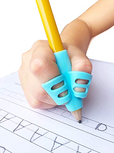 Bright Autism - Pencil Grips for Kids Handwriting, Pencil Holder for Kids, Handwriting