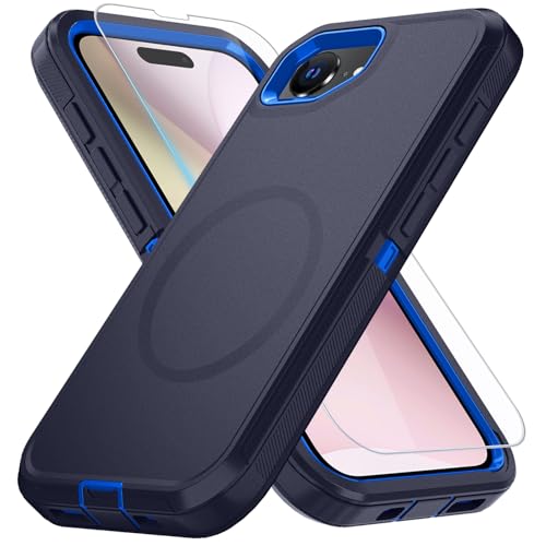 Teayoha for iPhone 16e / 17e Case, 3-Layer Protection with Screen Protector - image 1