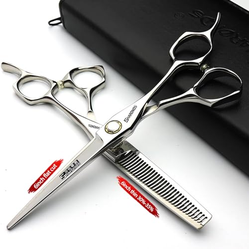 Ciseaux de coiffeur de 6 pouces pour la coiffure à la maison - 3