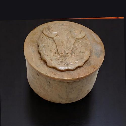 craftslook Soapstone Box with Lid 2" inch – Hand Carved