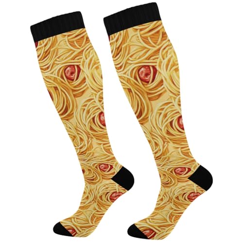 Image of Pigsaly Ceramic Mugs Coffee Cups Womens Knee High Socks Love Compression Socks Athletic Tube Sock Outdoor Sport Socks